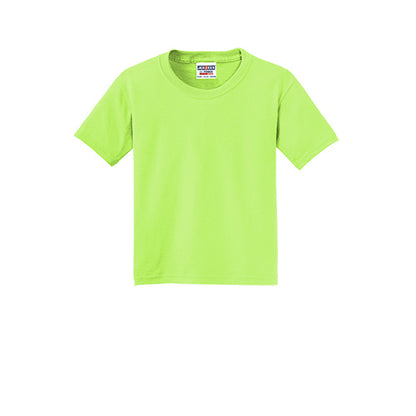 Custom Embroidered JERZEES® - Youth Dri-Power® 50/50 Cotton/Poly T-Shirt - 29B