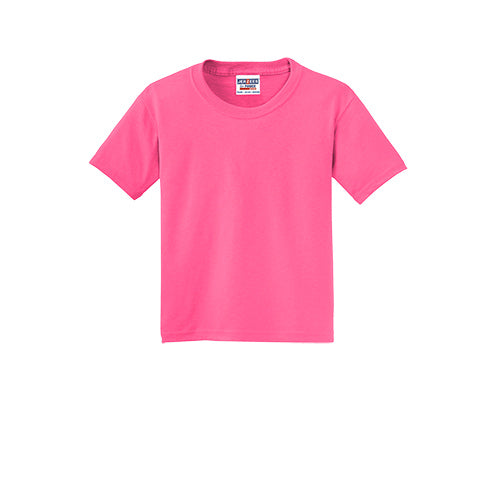 Custom Embroidered JERZEES® - Youth Dri-Power® 50/50 Cotton/Poly T-Shirt - 29B