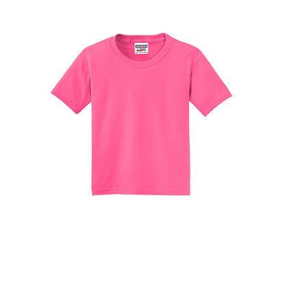 Custom Embroidered JERZEES® - Youth Dri-Power® 50/50 Cotton/Poly T-Shirt - 29B