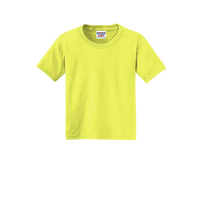 Custom Embroidered JERZEES® - Youth Dri-Power® 50/50 Cotton/Poly T-Shirt - 29B