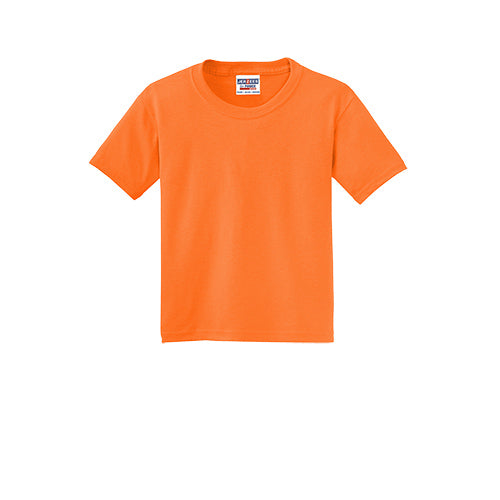 Custom Embroidered JERZEES® - Youth Dri-Power® 50/50 Cotton/Poly T-Shirt - 29B