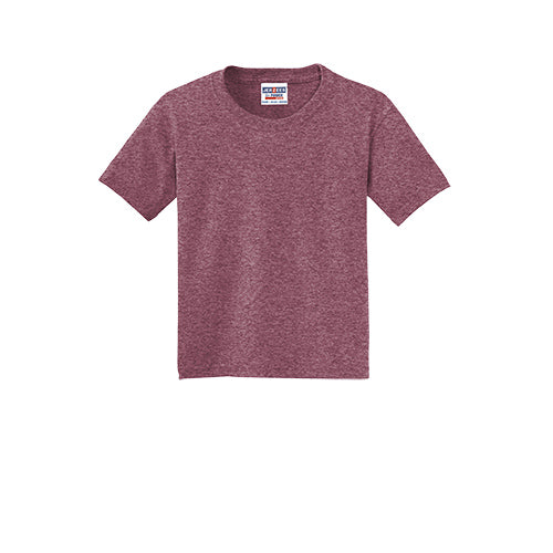 Custom Embroidered JERZEES® - Youth Dri-Power® 50/50 Cotton/Poly T-Shirt - 29B