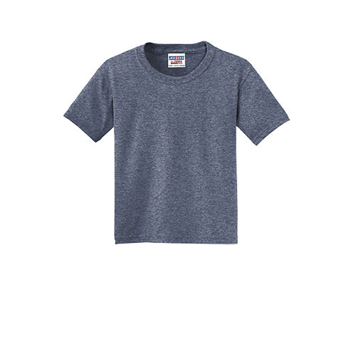 Custom Embroidered JERZEES® - Youth Dri-Power® 50/50 Cotton/Poly T-Shirt - 29B