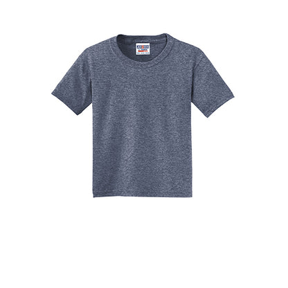 Custom Embroidered JERZEES® - Youth Dri-Power® 50/50 Cotton/Poly T-Shirt - 29B