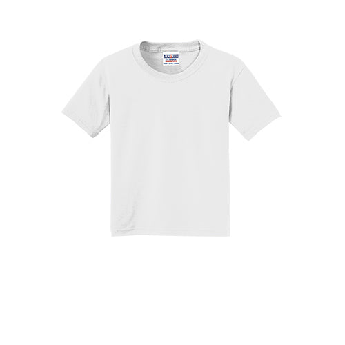 Custom Embroidered JERZEES® - Youth Dri-Power® 50/50 Cotton/Poly T-Shirt - 29B