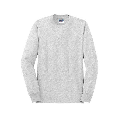 Custom Embroidered JERZEES® - Dri-Power® 50/50 Cotton/Poly Long Sleeve T-Shirt - 29LS