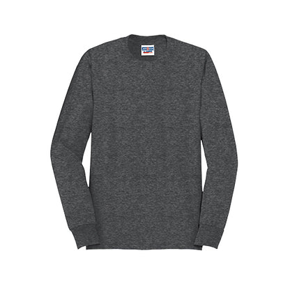 Custom Embroidered JERZEES® - Dri-Power® 50/50 Cotton/Poly Long Sleeve T-Shirt - 29LS
