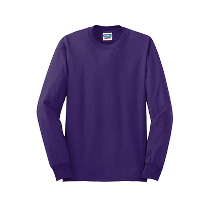 Custom Embroidered JERZEES® - Dri-Power® 50/50 Cotton/Poly Long Sleeve T-Shirt - 29LS