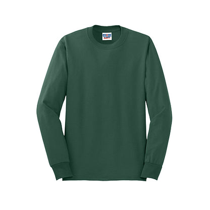 Custom Embroidered JERZEES® - Dri-Power® 50/50 Cotton/Poly Long Sleeve T-Shirt - 29LS
