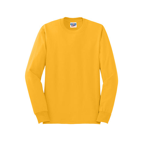 Custom Embroidered JERZEES® - Dri-Power® 50/50 Cotton/Poly Long Sleeve T-Shirt - 29LS