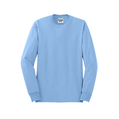 Custom Embroidered JERZEES® - Dri-Power® 50/50 Cotton/Poly Long Sleeve T-Shirt - 29LS