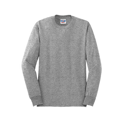 Custom Embroidered JERZEES® - Dri-Power® 50/50 Cotton/Poly Long Sleeve T-Shirt - 29LS