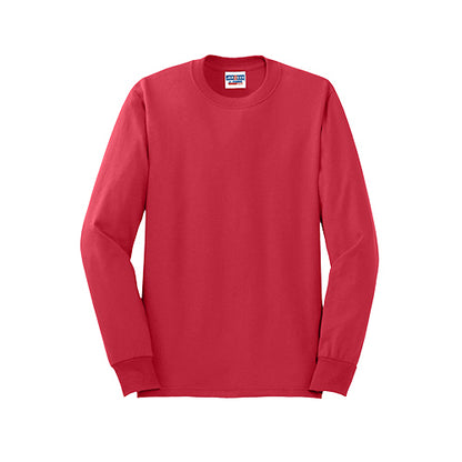 Custom Embroidered JERZEES® - Dri-Power® 50/50 Cotton/Poly Long Sleeve T-Shirt - 29LS