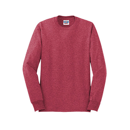 Custom Embroidered JERZEES® - Dri-Power® 50/50 Cotton/Poly Long Sleeve T-Shirt - 29LS
