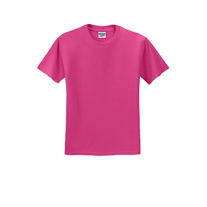 Custom Embroidered JERZEES® - Dri-Power® 50/50 Cotton/Poly T-Shirt - 29M