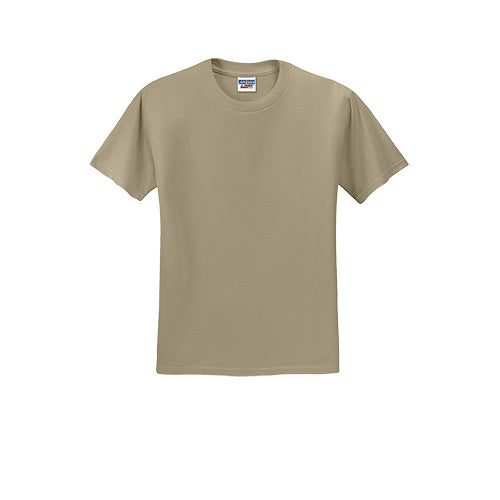 Custom Embroidered JERZEES® - Dri-Power® 50/50 Cotton/Poly T-Shirt - 29M
