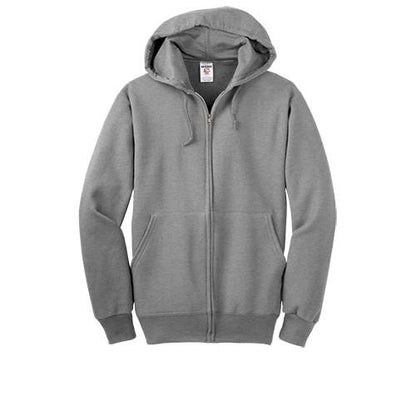 Custom Embroidered JERZEES® Super Sweats® NuBlend® - Full-Zip Hooded Sweatshirt - 4999M