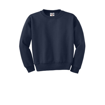 Custom Embroidered JERZEES® - Youth NuBlend® Crewneck Sweatshirt - 562B