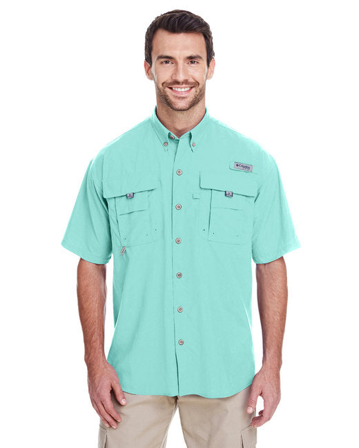 Custom Embroidered Columbia Men's Bahama™ II Short-Sleeve Shirt - 7047