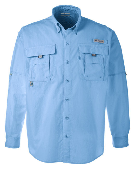 Custom Embroidered Columbia Men's Bahama™ II Long-Sleeve Shirt - 7048