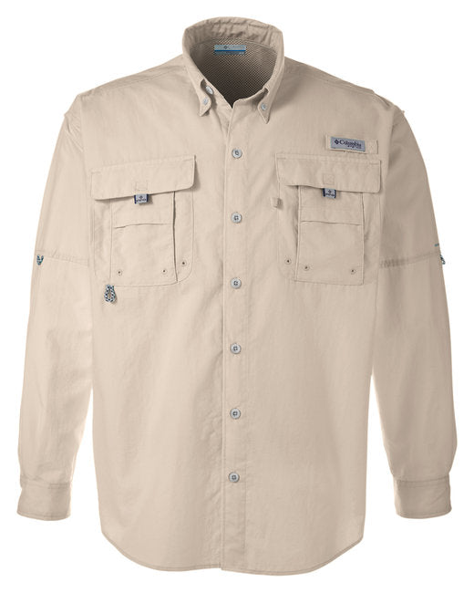 Custom Embroidered Columbia Men's Bahama™ II Long-Sleeve Shirt - 7048