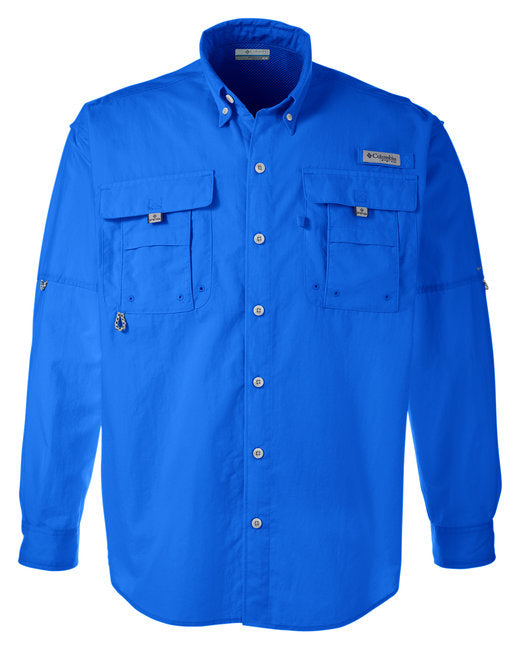 Custom Embroidered Columbia Men's Bahama™ II Long-Sleeve Shirt - 7048