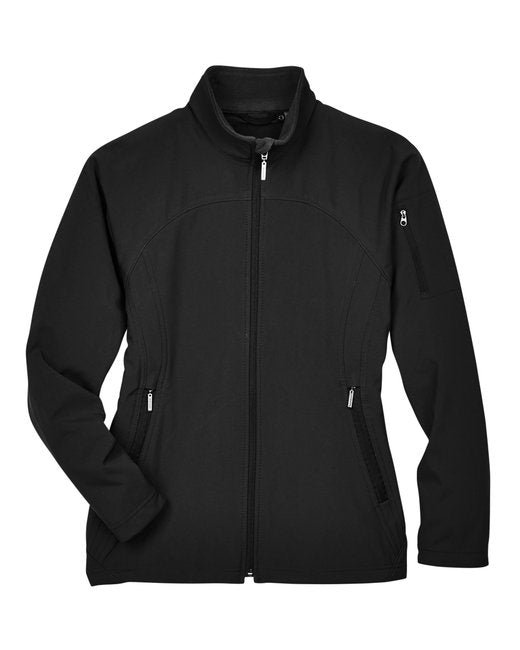 Custom Embroidered North End Ladies' Three-Layer Fleece Bonded Performance Soft Shell Jacket - 78034