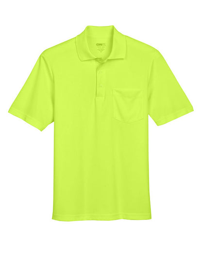 Custom Embroidered CORE365 Men's Origin Performance Piqué Polo with Pocket - AB88181P