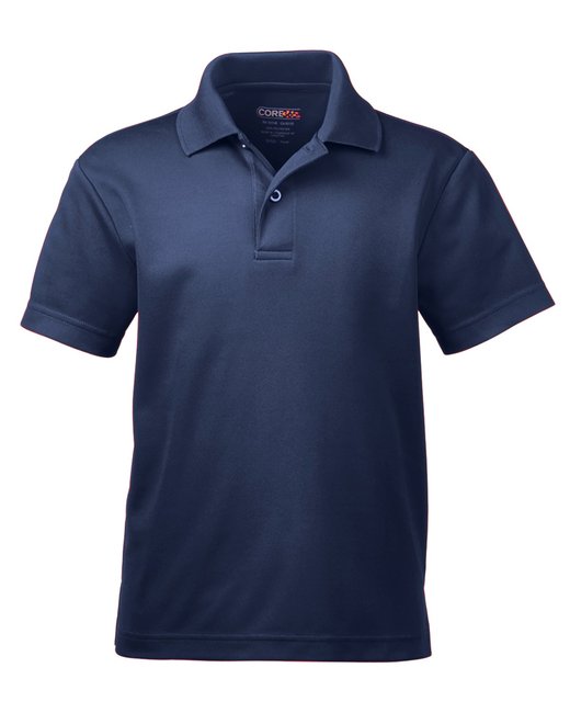 Custom Embroidered Core 365 Youth Origin Performance Piqué Polo - 88181Y