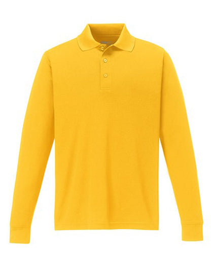 Custom Embroidered CORE365 Men's Pinnacle Performance Long-Sleeve Piqué Polo - 88192