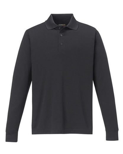 Custom Embroidered CORE365 Men's Pinnacle Performance Long-Sleeve Piqué Polo - 88192