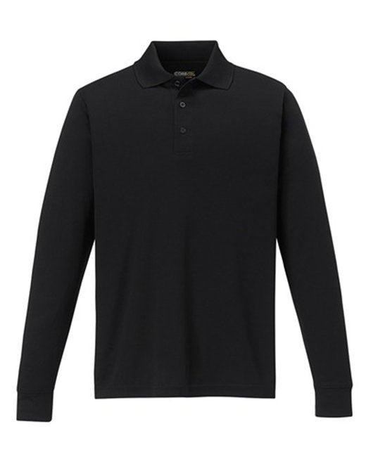 Custom Embroidered CORE365 Men's Pinnacle Performance Long-Sleeve Piqué Polo - 88192