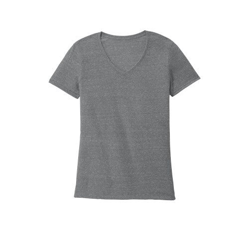 Custom Embroidered JERZEES ® Ladies Snow Heather Jersey V-Neck T-Shirt - 88WV