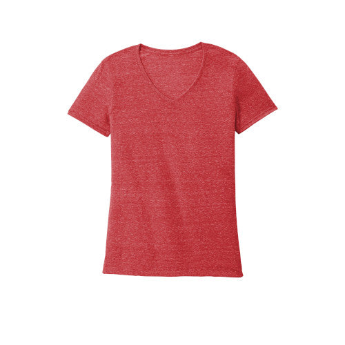 Custom Embroidered JERZEES ® Ladies Snow Heather Jersey V-Neck T-Shirt - 88WV