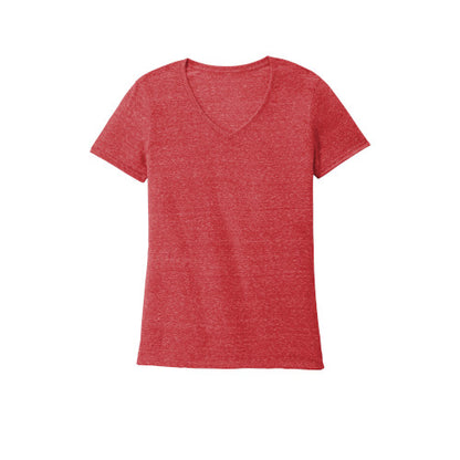 Custom Embroidered JERZEES ® Ladies Snow Heather Jersey V-Neck T-Shirt - 88WV