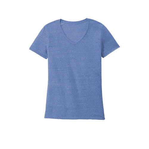 Custom Embroidered JERZEES ® Ladies Snow Heather Jersey V-Neck T-Shirt - 88WV