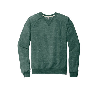 Custom Embroidered JERZEES ® Snow Heather French Terry Raglan Crew - 91M