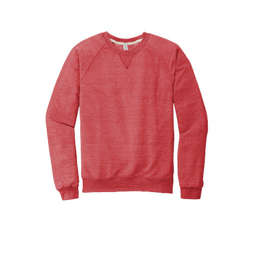 Custom Embroidered JERZEES ® Snow Heather French Terry Raglan Crew - 91M