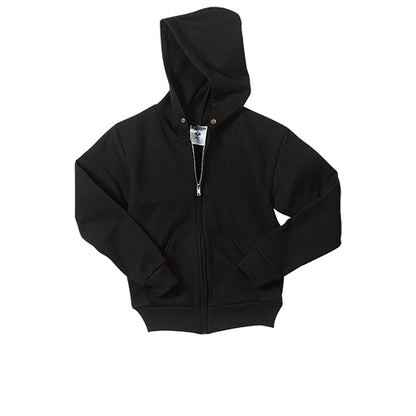Custom Embroidered JERZEES® - Youth NuBlend® Full-Zip Hooded Sweatshirt - 993B