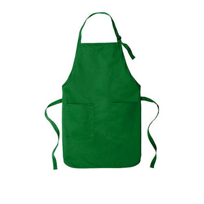 Custom Embroidered Port Authority® Full-Length Two-Pocket Bib Apron - A600