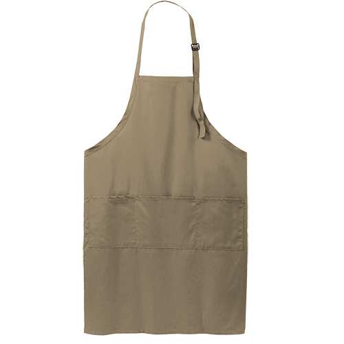 Custom Embroidered Port Authority® Easy Care Extra Long Bib Apron with Stain Release - A700