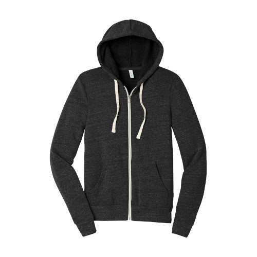 Custom Embroidered BELLA+CANVAS ® Unisex Triblend Sponge Fleece Full-Zip Hoodie - BC3909