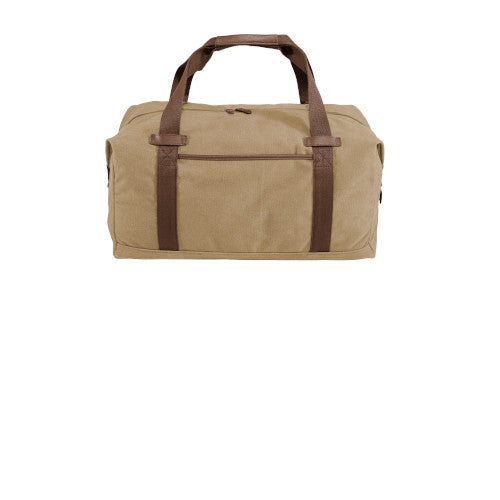 Custom Embroidered Port Authority ® Cotton Canvas Duffel - BG803