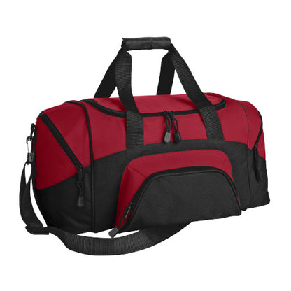 Custom Embroidered Port Authority® - Small Colorblock Sport Duffel - BG990S