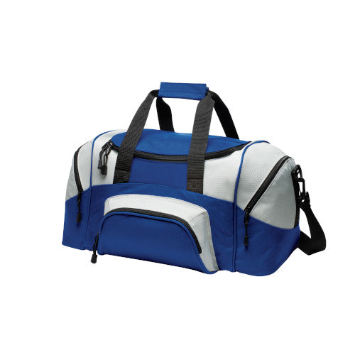 Custom Embroidered Port Authority® - Small Colorblock Sport Duffel - BG990S