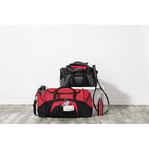 Custom Embroidered Port Authority® - Standard Colorblock Sport Duffel - BG99