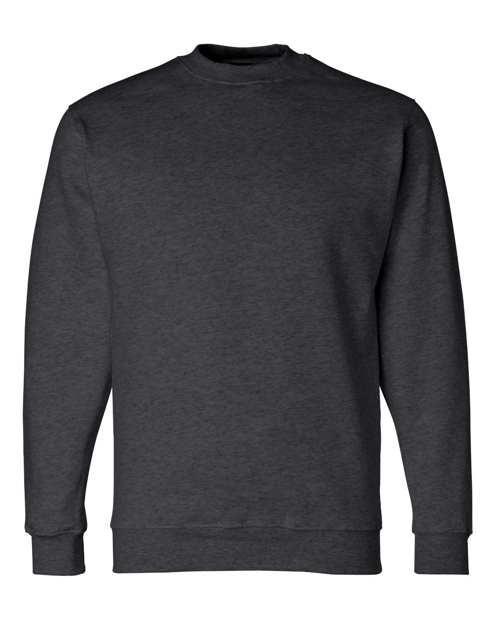 Custom Embroidered Bayside Adult 9.5 oz., 80/20 Heavyweight Crewneck Sweatshirt - 1102