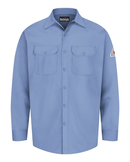 Custom Embroidered Bulwark - Flame Resistant Excel Work Shirt - SEW2