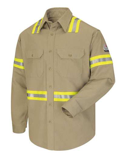 Custom Embroidered Bulwark - Enhanced Visibility Uniform Shirt - SLDT