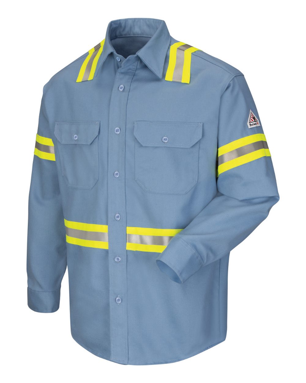 Custom Embroidered Bulwark - Enhanced Visibility Uniform Shirt - SLDT